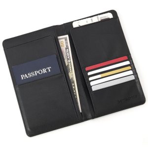 Black Leather wallets and credit card holder LP-1113