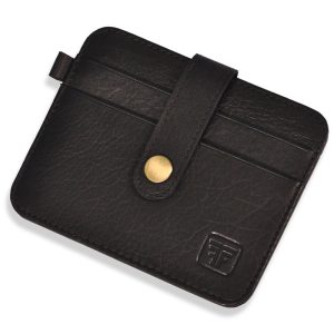 Black Leather wallets and credit card holder LP-1420