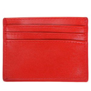 Red Leather wallets and credit card holder LP-1418