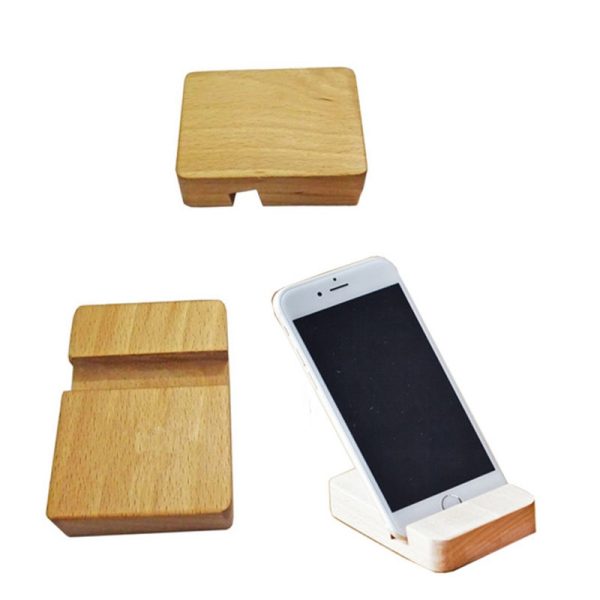 Bamboo smart phone holder wood phone holder promotional gift