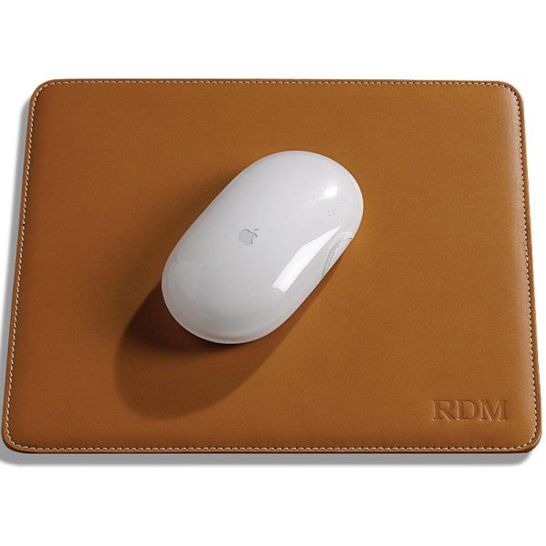 Brown Leather computer mouse pads LP-2343