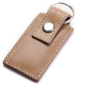 Brown Leather key chains LP-1733