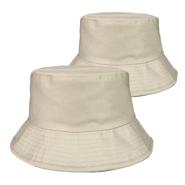 Custom bespoke promotional bucket hat whote color 145 z9