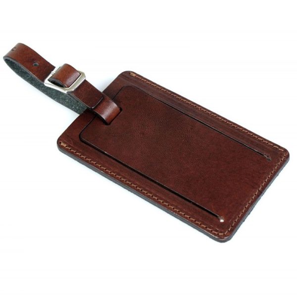 Leather luggage tags LP-1631