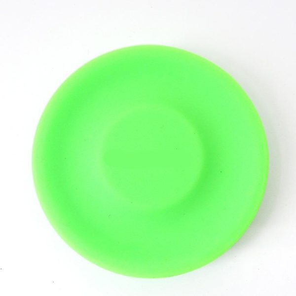 Neon Green zip chip mini frisbee