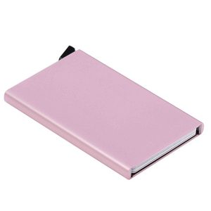 RFID blocking credit card holder and wallet secrid Pink