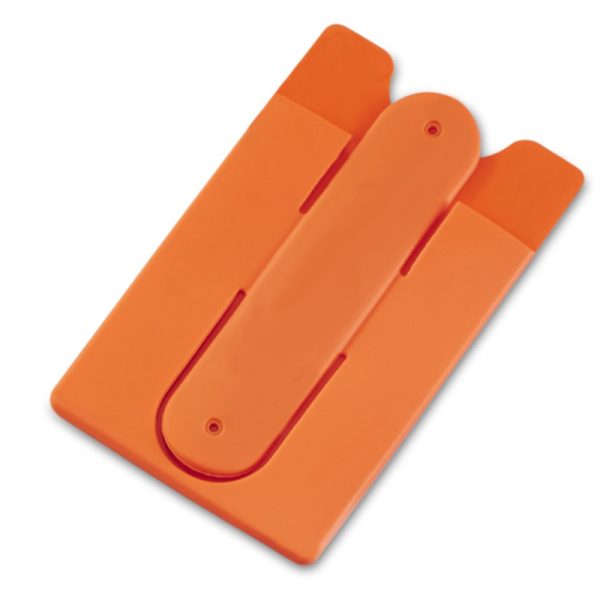 orange snap card phone wallet